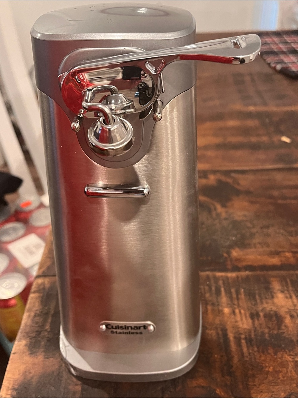 Cuisinart Stainless Steel Electric Can Opener - Silver